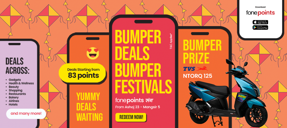 Bumper Deals, Bumper Festivals Fonepoints Sanga!
